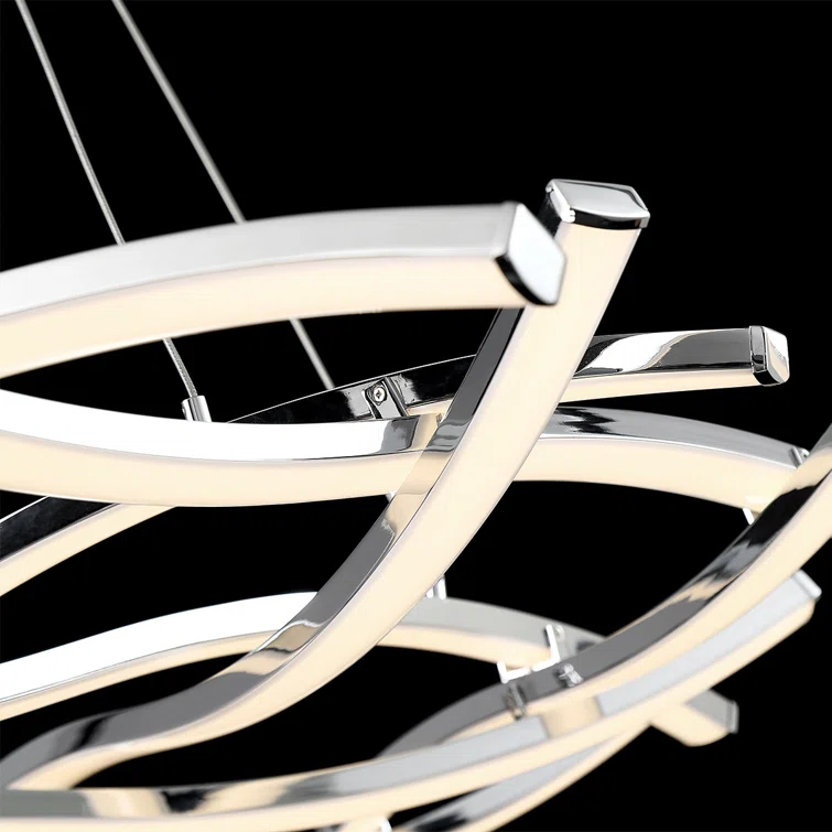 Divergence 9 - Light Dimmable LED Geometric Chandelier