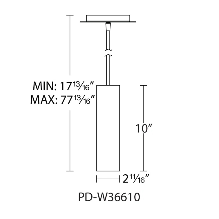 Caliber LED Outdoor Pendant
