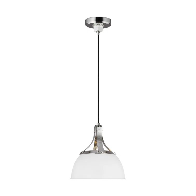 Logan 1 - Light Single Dome Pendant by Thomas O'Brien