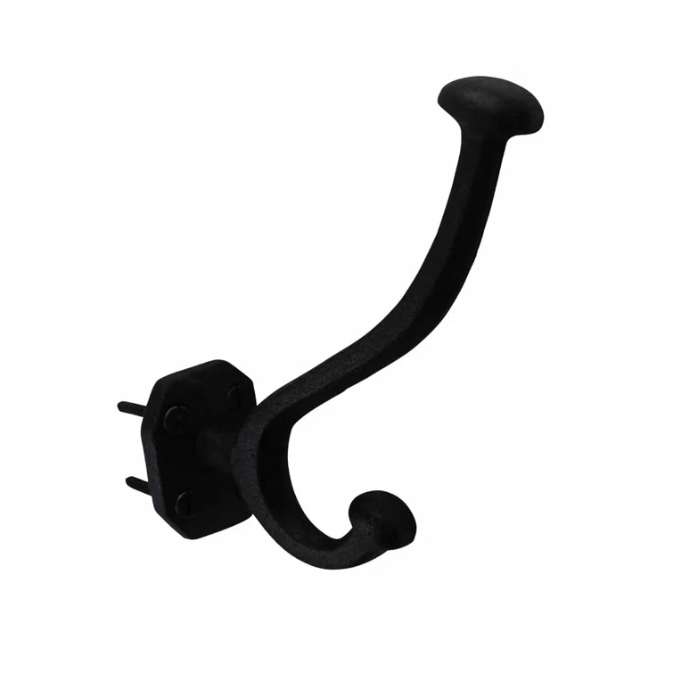 Double Wall Mount Hooks 5" Jacket Hanger