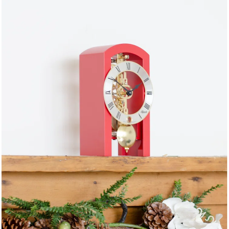 Modern clock with 14 day running time from Hermle