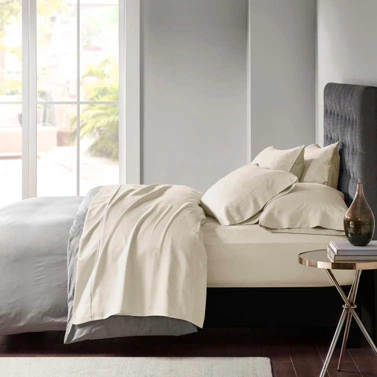 Madison Park 800 Thread Count Cotton Blend Sateen Sheet Set