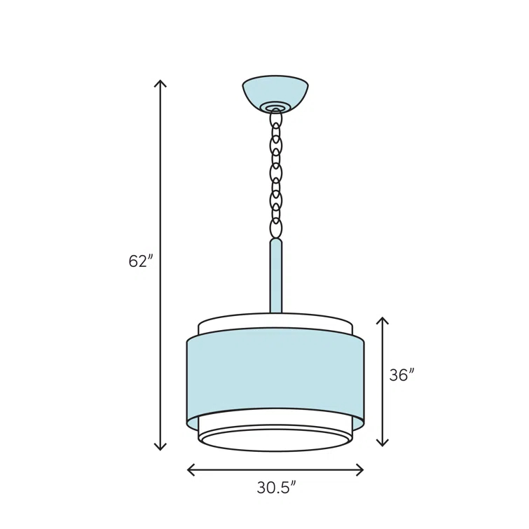 Rustic Lodge 4 - Light Glass Lantern Drum Chandelier