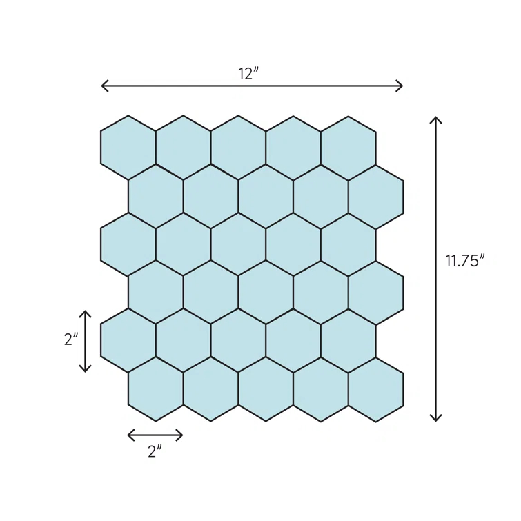 Bianco Dolomite 2" x 2" Marble Mosaic Tile in White