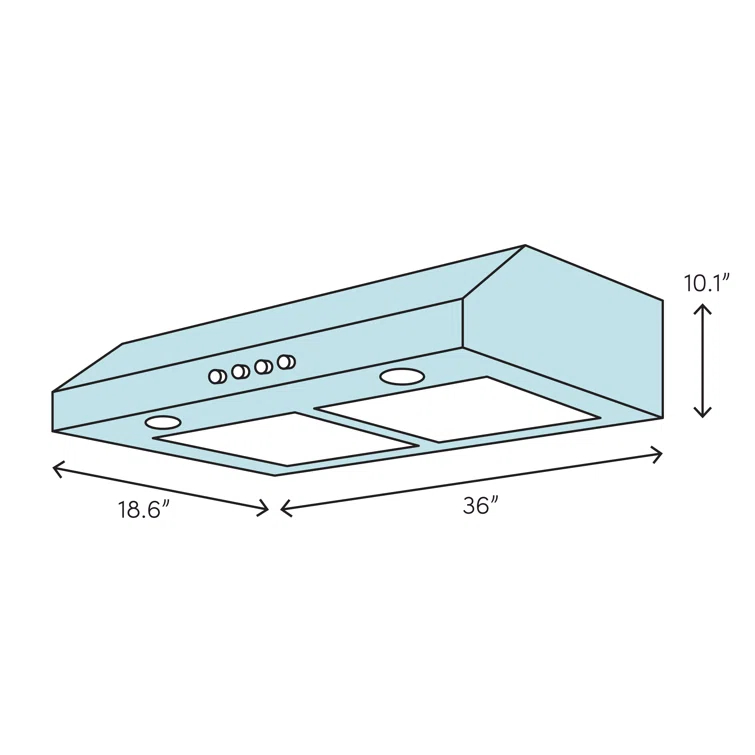 Bertazzoni Stainless Steel 600 CFM Convertible Wall Range Hood with Mesh Filter