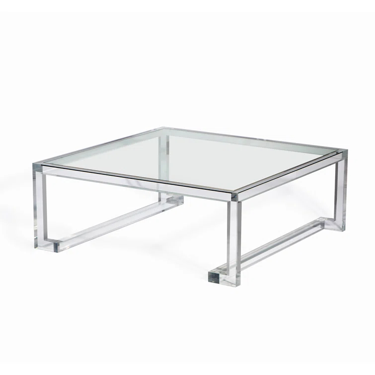 Ava Glass Top Coffee Table