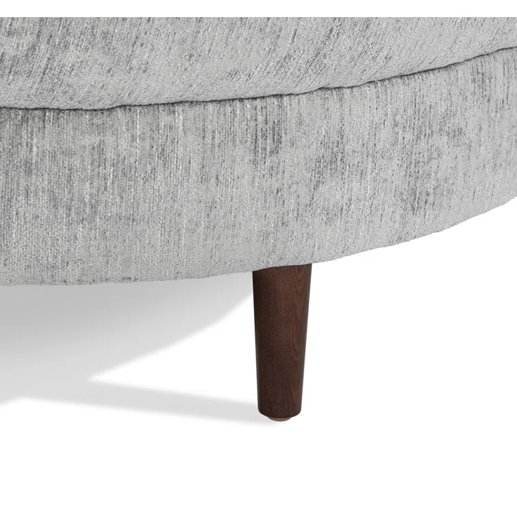 Capri Upholstered Swivel Barrel Chair