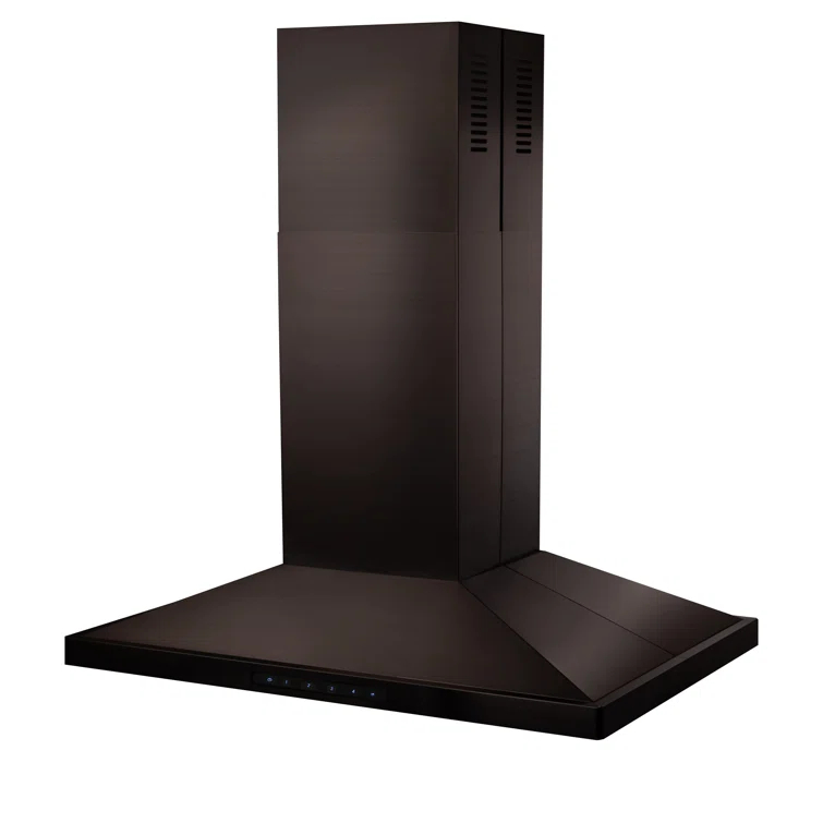 36 in. Convertible Vent Isl& Mount Range Hood in Stainless Steel (GL2i-36)