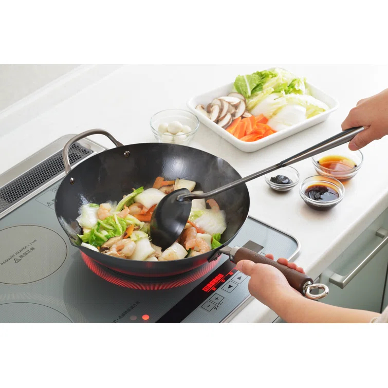 Yoshikawa Cookware Yoshikawa Cookware Beijing Non-Stick Carbon Steel Wok