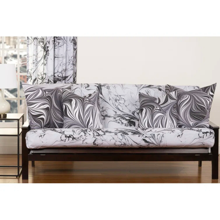 Polyester Box Cushion Futon Slipcover