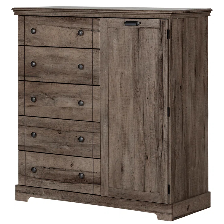 Lilak Kids 5 - Drawer Combo Dresser