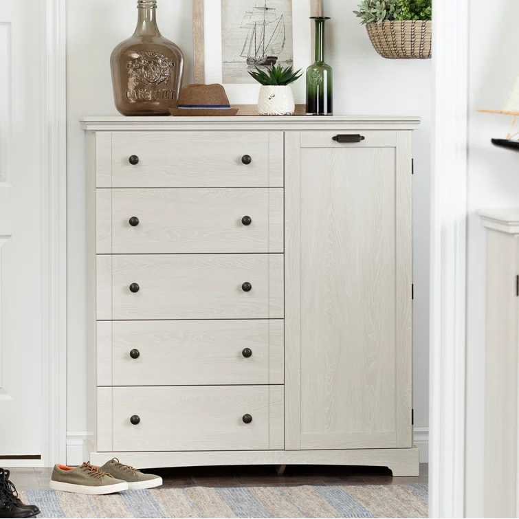 Lilak Kids 5 - Drawer Combo Dresser