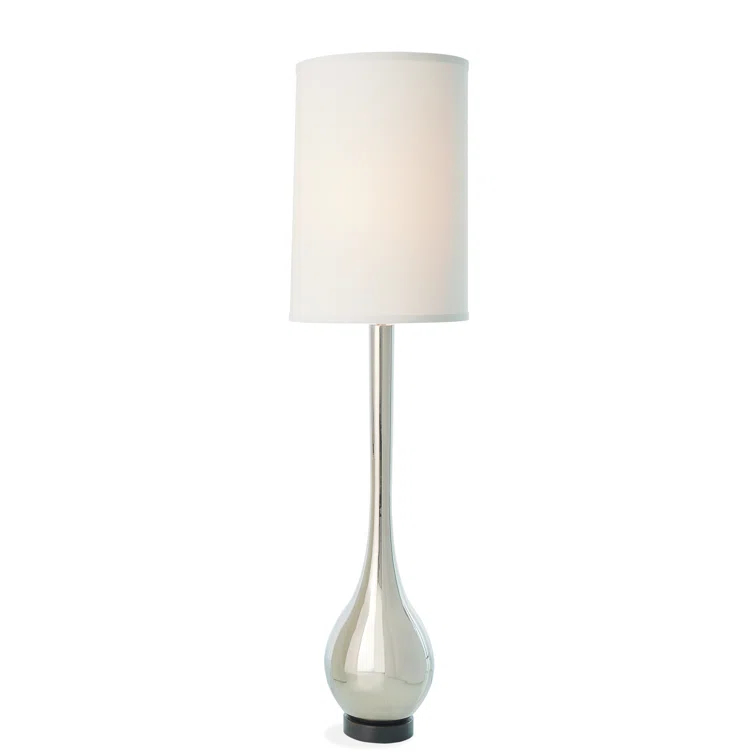 Bulb Floor Lamp-Nickel