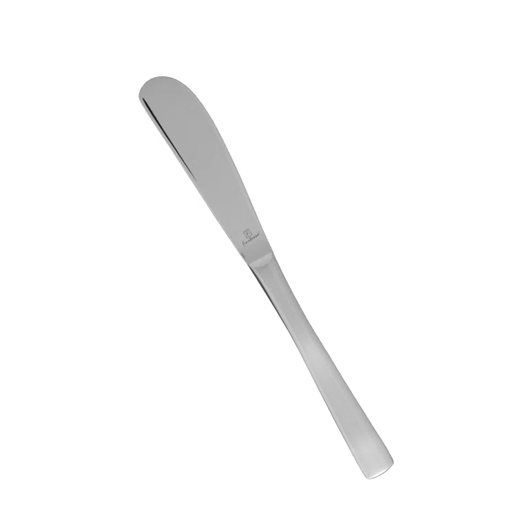 Fortessa Catana Solid Handle 18/10 Stainless Steel Butter Knife (Set of 12)