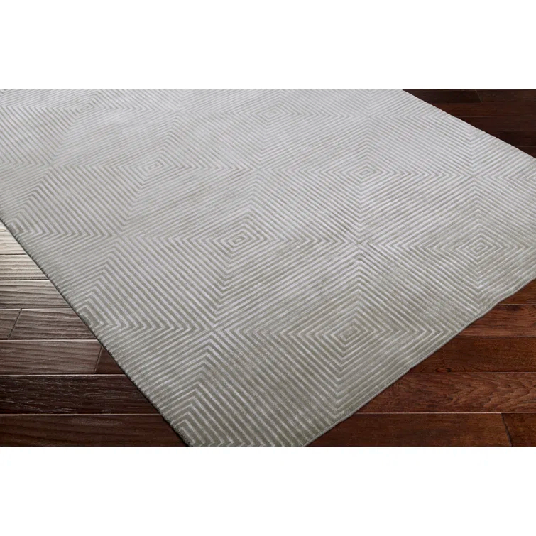 Luminous Performance Geometric Rug