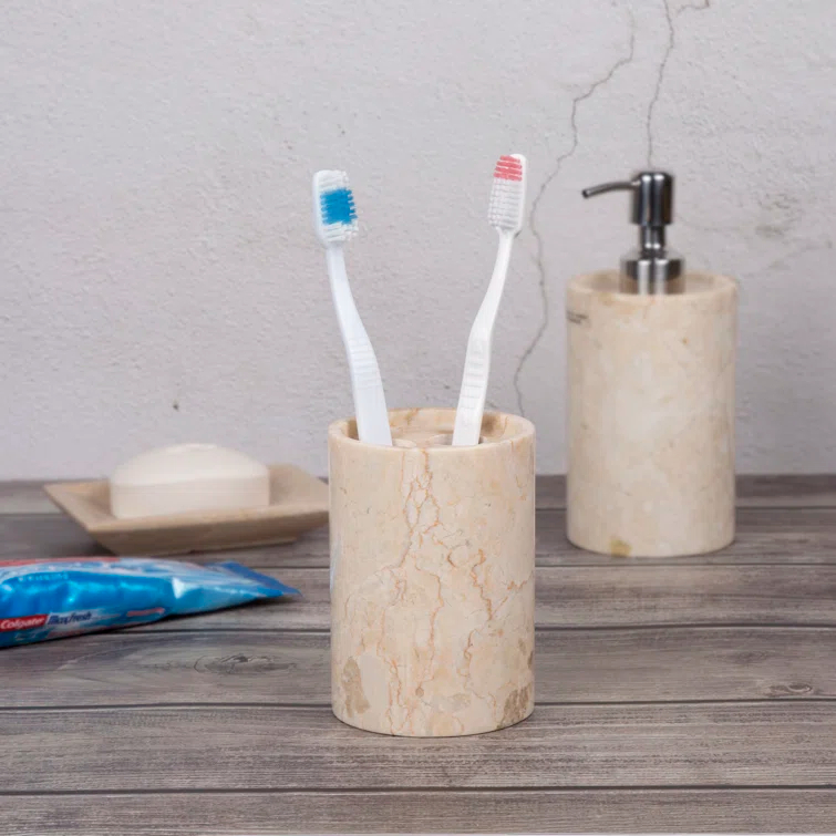 Marble Toothbrush Holder