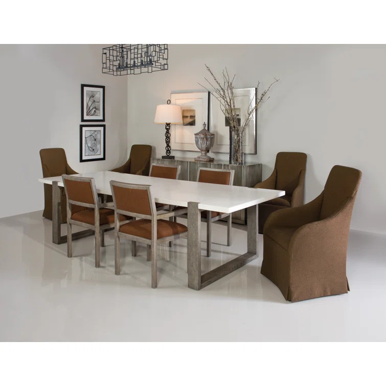 Hadleigh Pine Solid Wood Base Dining Table