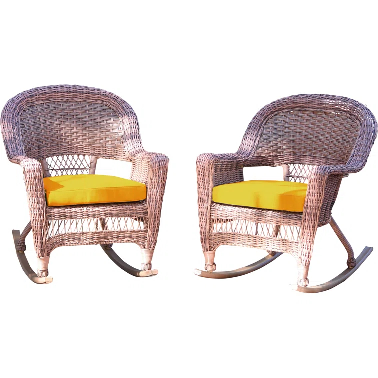 Raenesha Wicker Rocking Chair