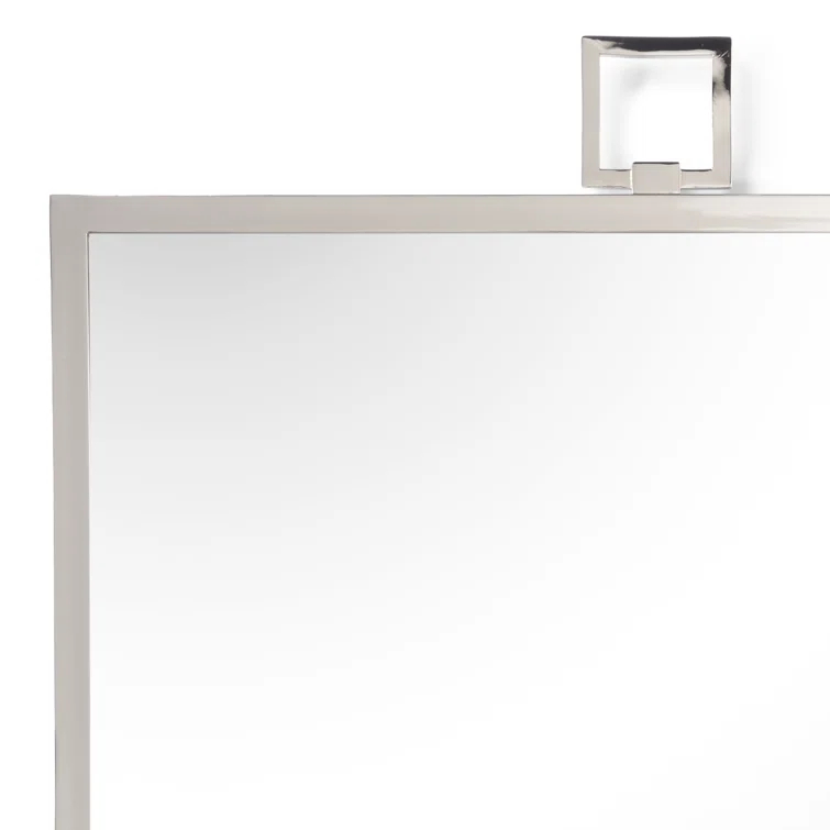 Chelsea House Metal Flat Wall Mirror