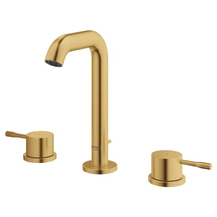 Essence New Widespread Bathroom Faucet with Drain Assembly