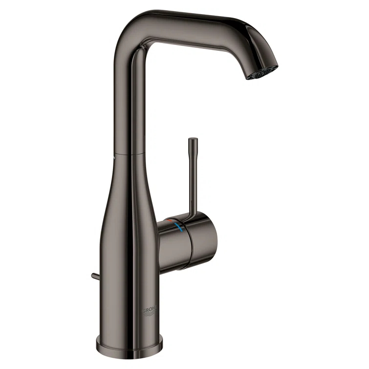 GROHE Essence Single Hole Bathroom Faucet with Single Handle, Size Large