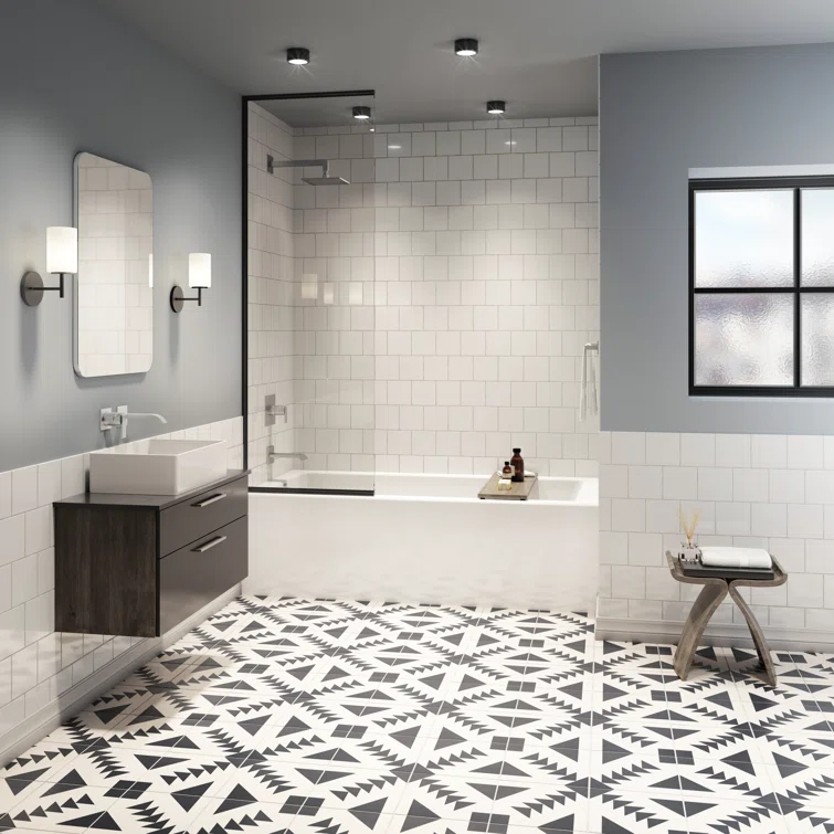 Linea® 66" x 32" Alcove Soaking Bathtub