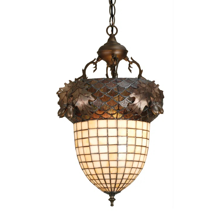 1 - Light Antique Copper Unique/Statement Pendant