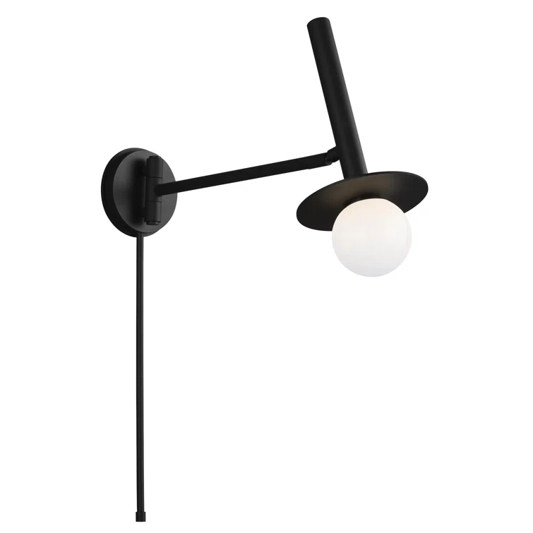 Nodes Pivot Sconce by Kelly Wearstler - Black