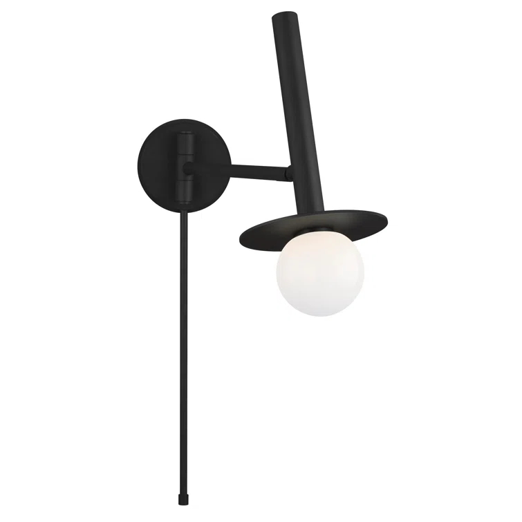 Nodes Pivot Sconce by Kelly Wearstler - Black