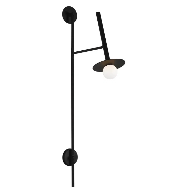 Nodes Large Pivot Sconce by Kelly Wearstler - Black