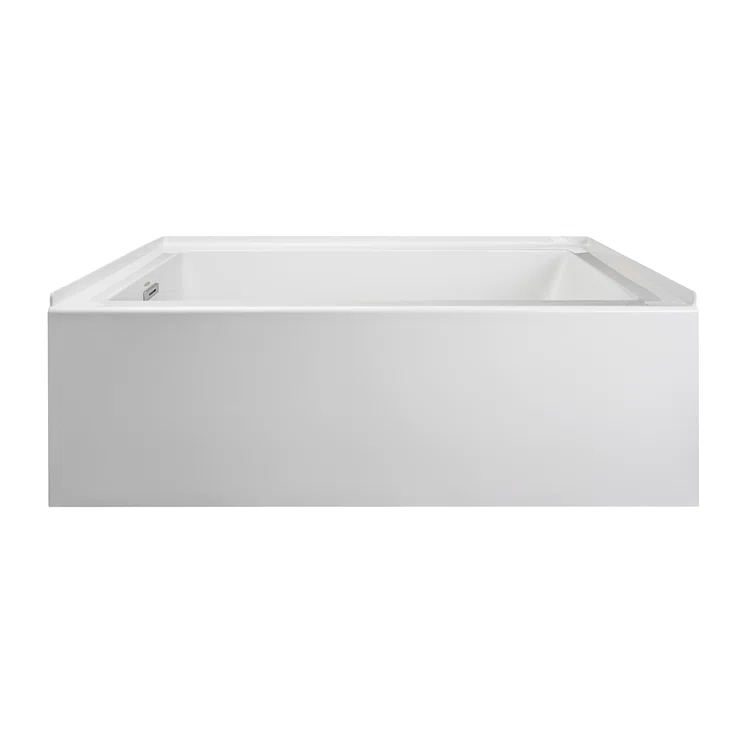 JACUZZI® LNS6030BRXXXXW Linea® 60" x 30" Alcove Soaking Acrylic Bathtub