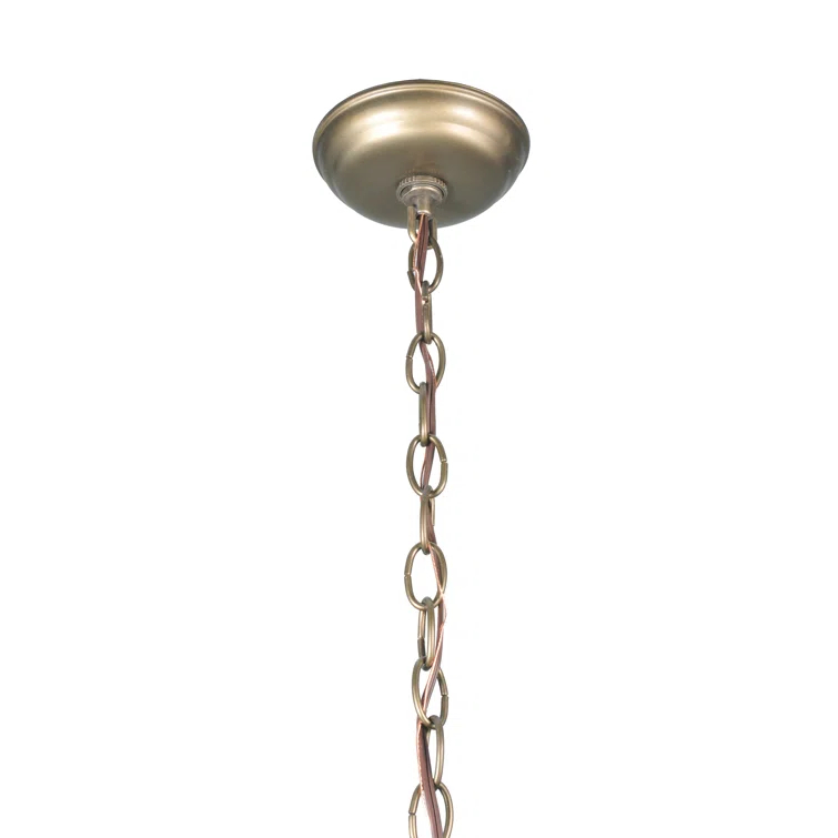 Rustic Lodge 2 - Light Antique Copper Cone Pendant