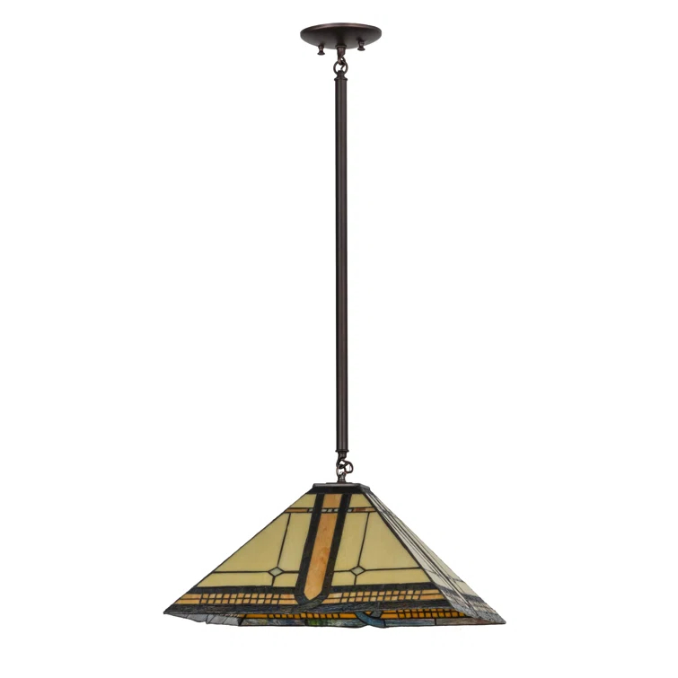 Meyda Lighting 2 - Light Mahogany Bronze Unique/Statement Pendant