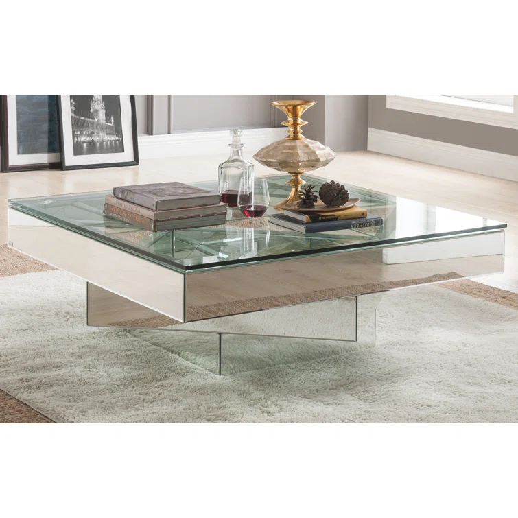 Aradia Glass Top Coffee Table
