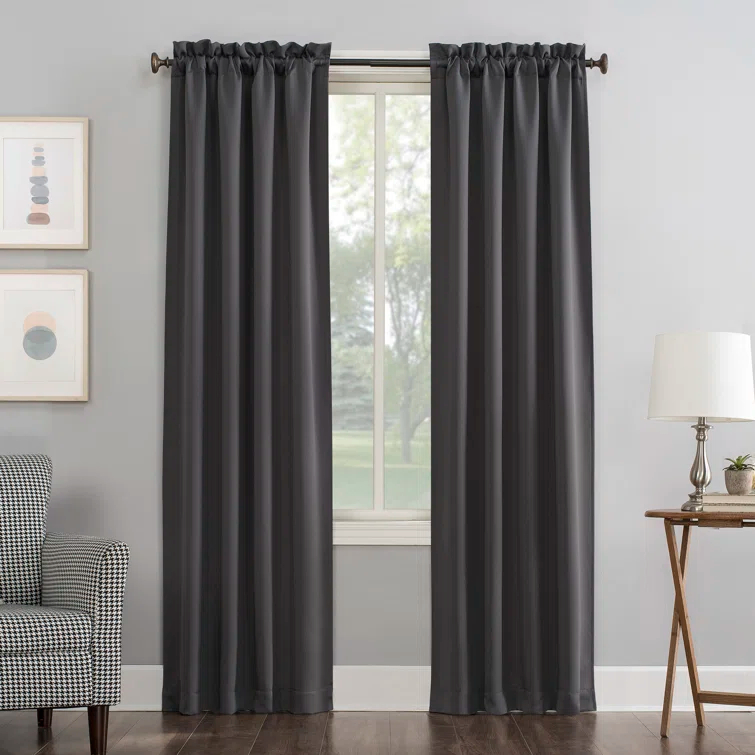 Wayfair Basics® Thermal Blackout Rod Pocket Curtain Panel
