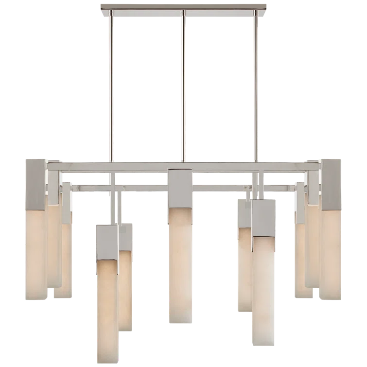 Kelly Wearstler Covet 44" Polished Nickel Large Chandelier