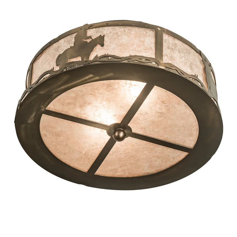 Meyda Lighting Mica Flush Mount