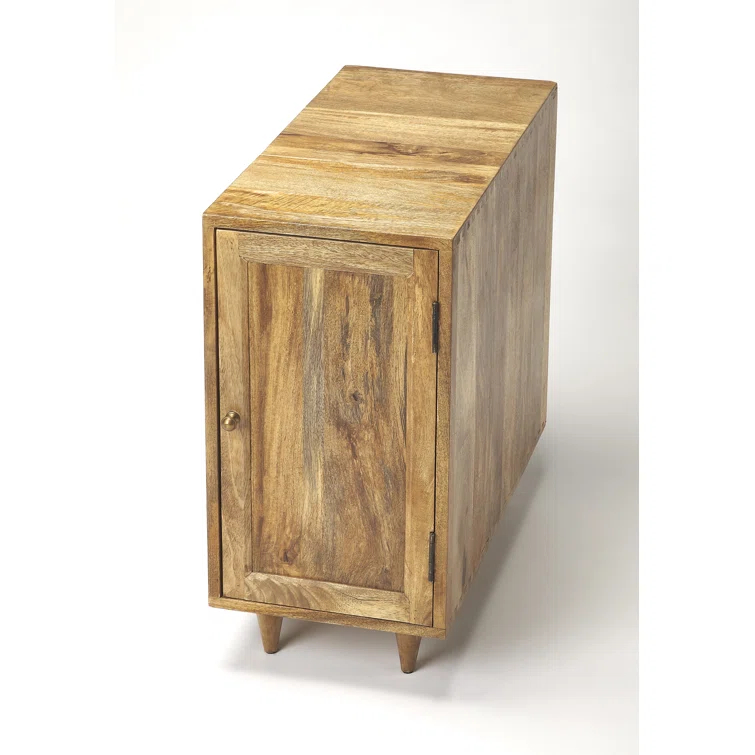 Modern Expressions Chairside Chest with Brass Hardware