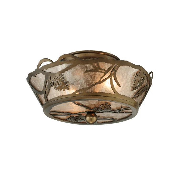 Mica Semi Flush Mount