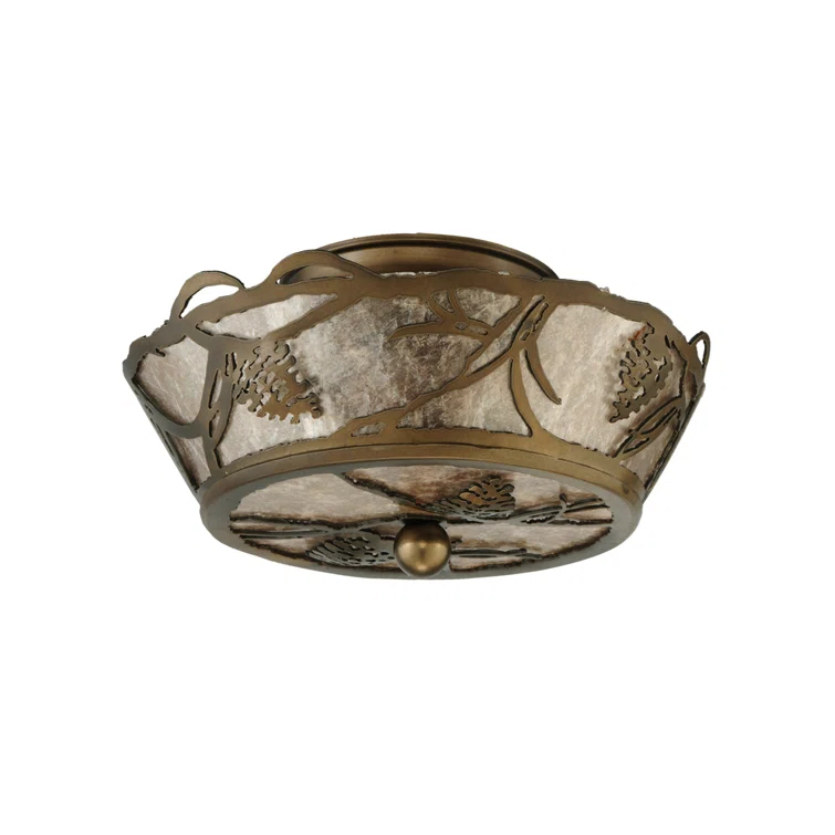 Mica Semi Flush Mount