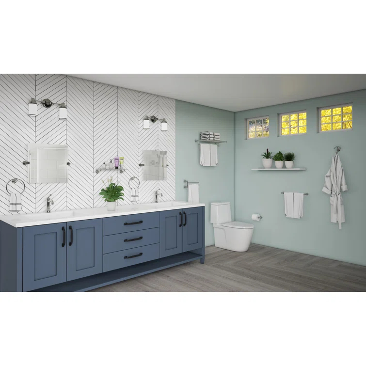 Columnar Recessed Toilet Paper Holder