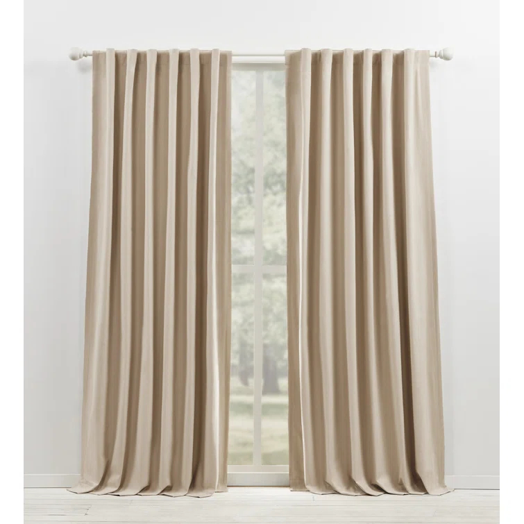 Lauren Ralph Lauren Waller 100% Cotton Blackout Curtain