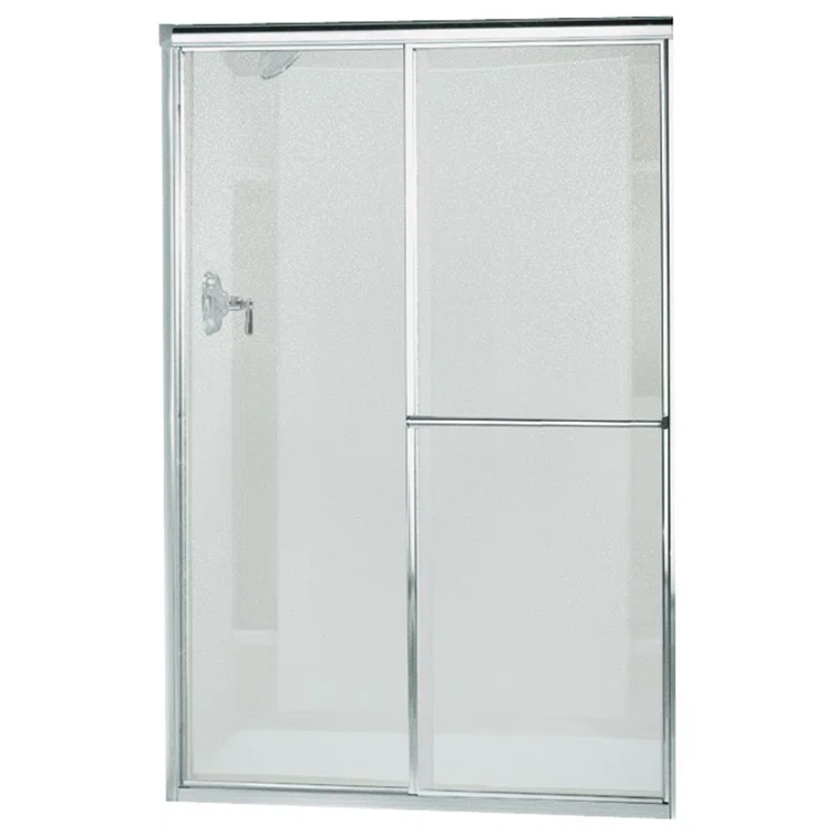 Sterling by Kohler 5960-55S Deluxe 54.5" x 65.5" Bypass Shower Door