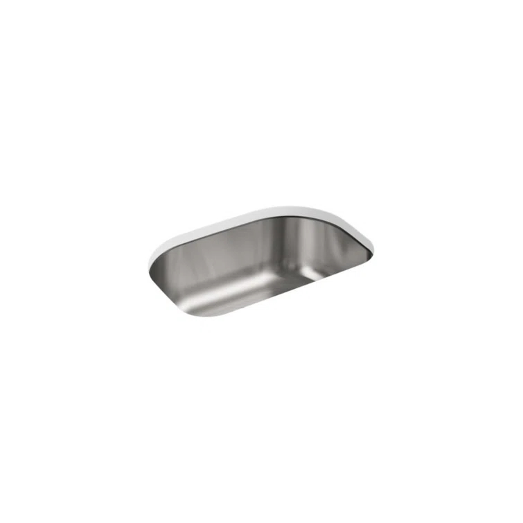 Cinch 26.4'' L Undermount Single Bowl Stainless Steel Kitchen Sink