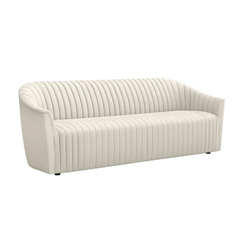 Channel 90'' Upholstered Sofa