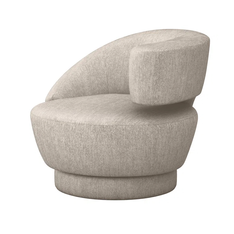 Arabella Upholstered Swivel Accent Chair