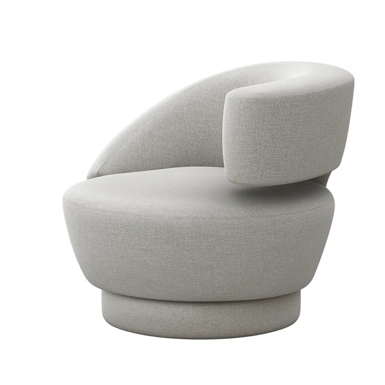 Arabella Upholstered Swivel Accent Chair
