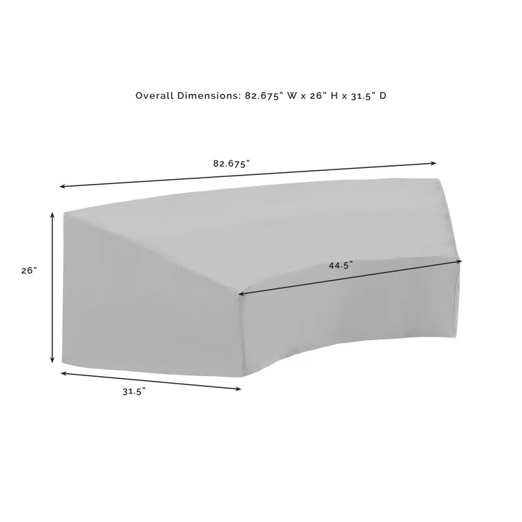 Sneed Outdoor Patio Sofa Cover