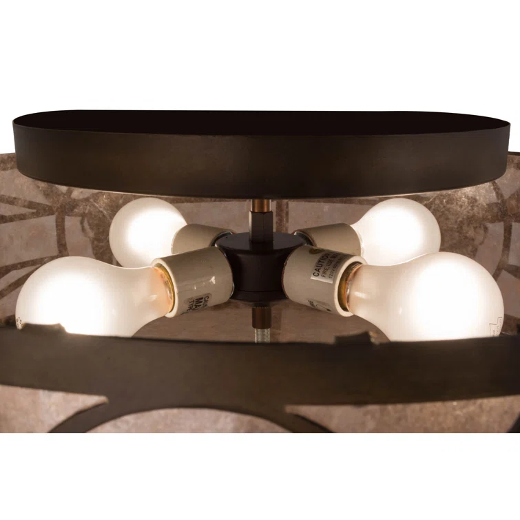 Glass Flush Mount