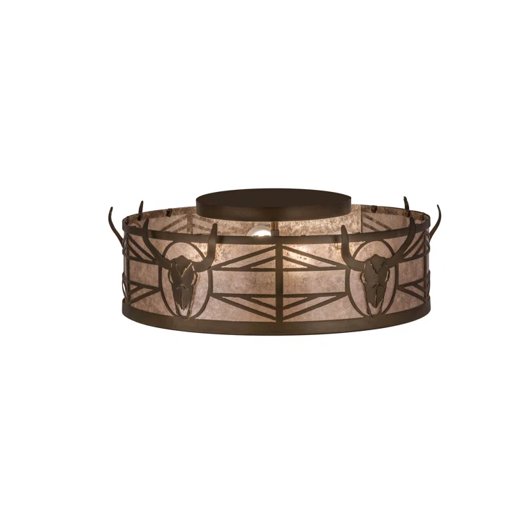 Glass Flush Mount